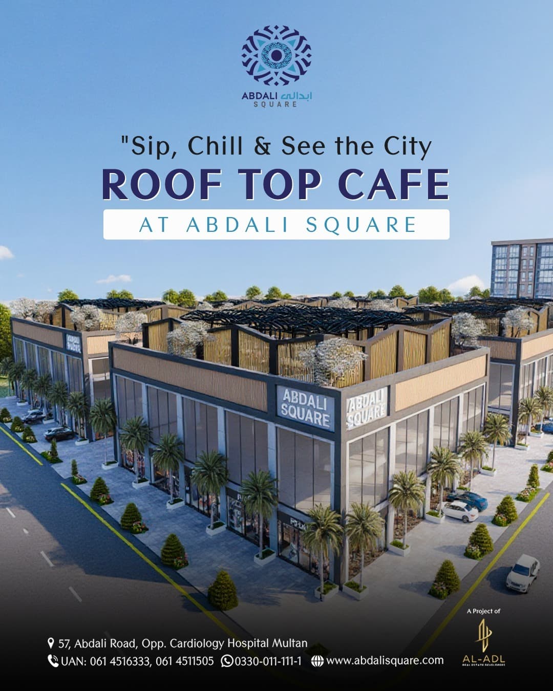 Abdali Square — Real Estate case study by 360 Social Agency