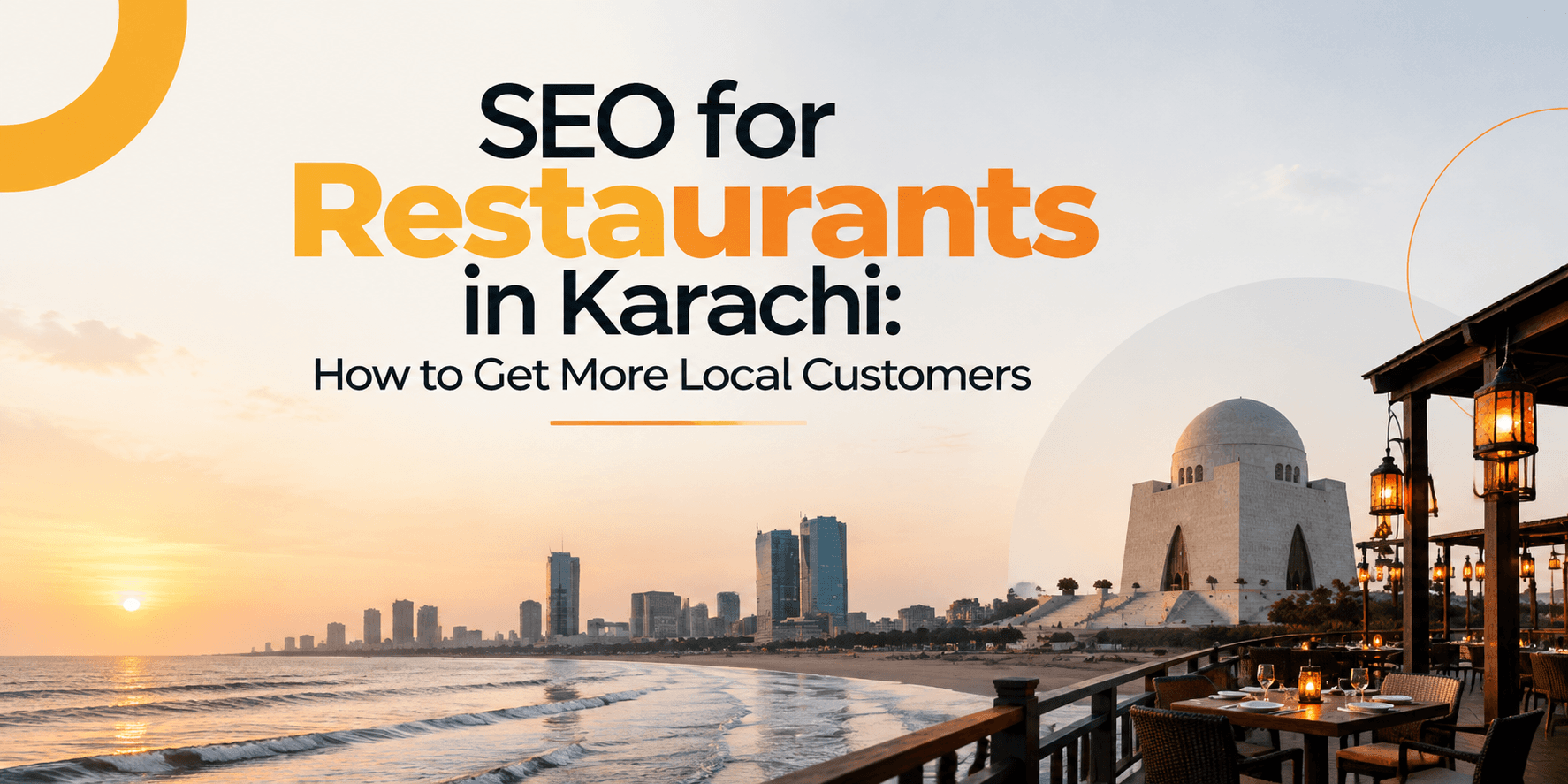 SEO for restaurants in Karachi to help local food businesses attract more customers through Google