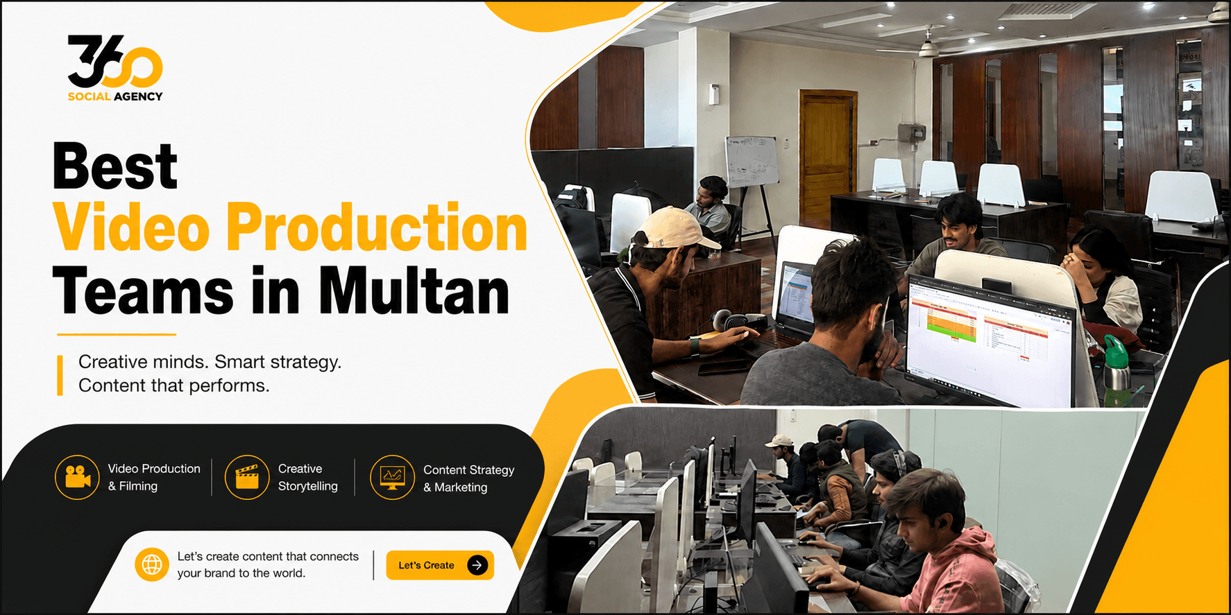 Best Video Production Services in Multan | 360 Social Agency
